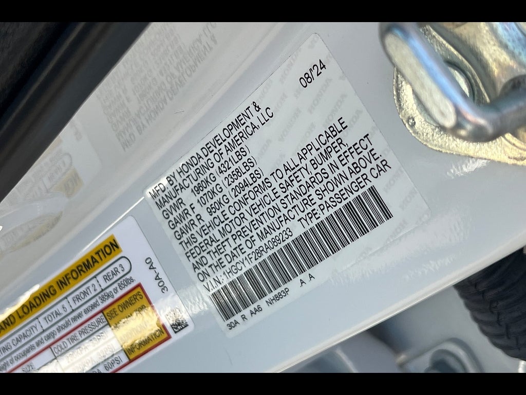 2024 Honda Accord Sedan LX