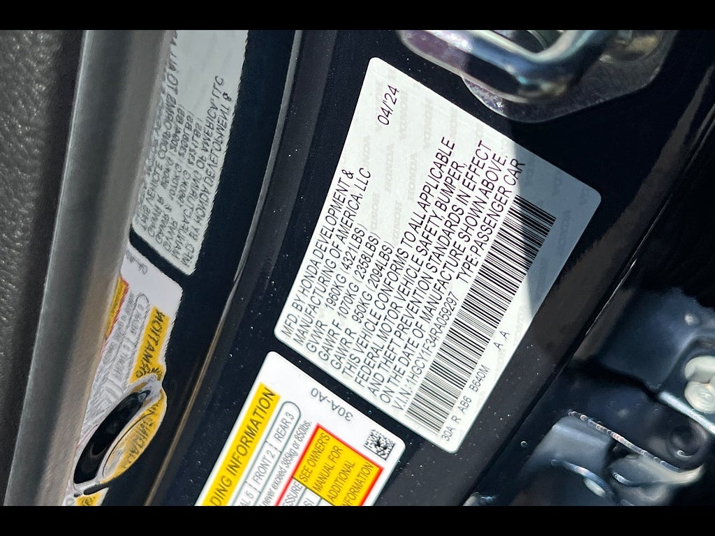 2024 Honda Accord Sedan EX