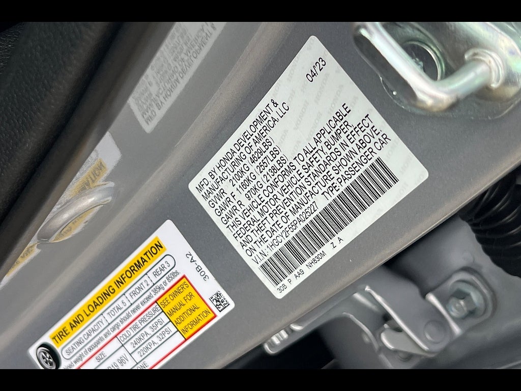 2023 Honda Accord Hybrid Sport