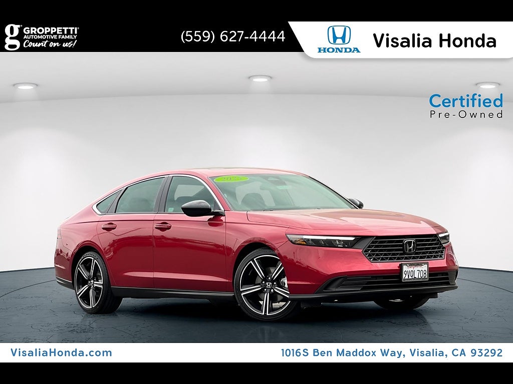 2025 Honda Accord Hybrid Sport