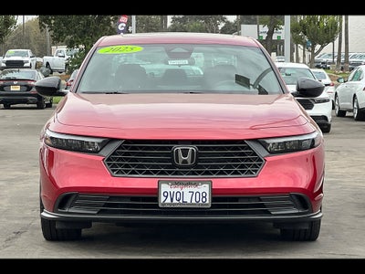 2025 Honda Accord Hybrid Sport