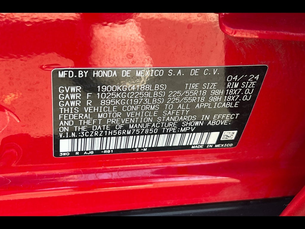 2024 Honda HR-V Sport