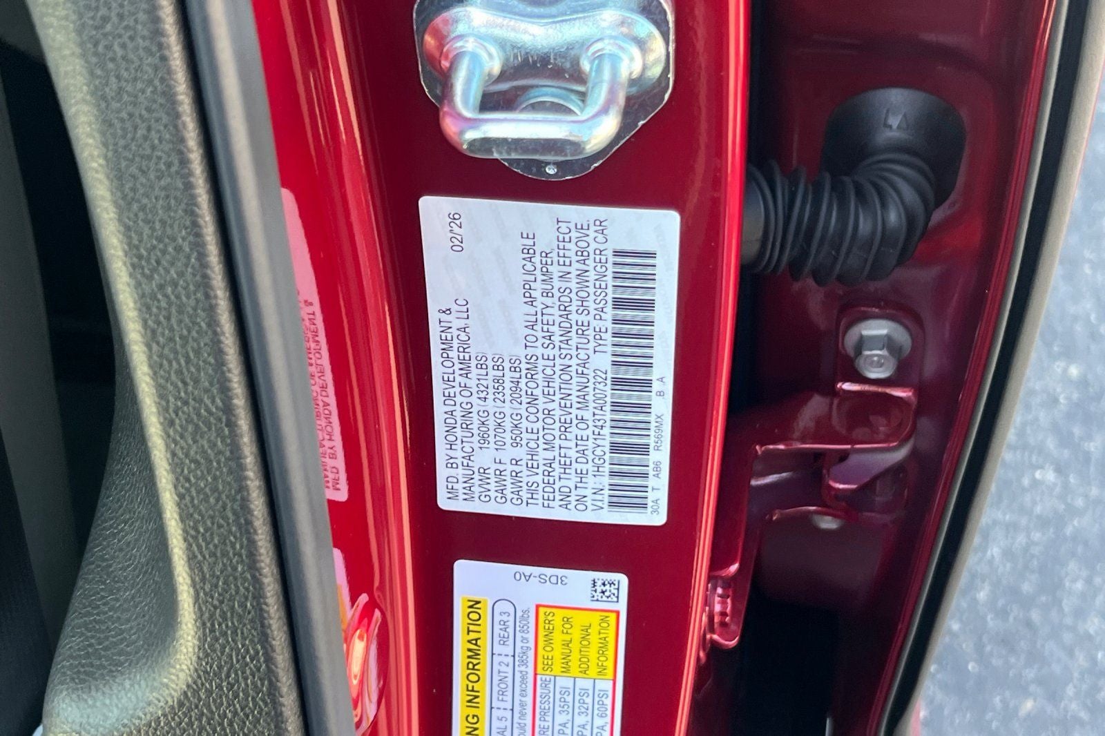 2026 Honda Accord SE