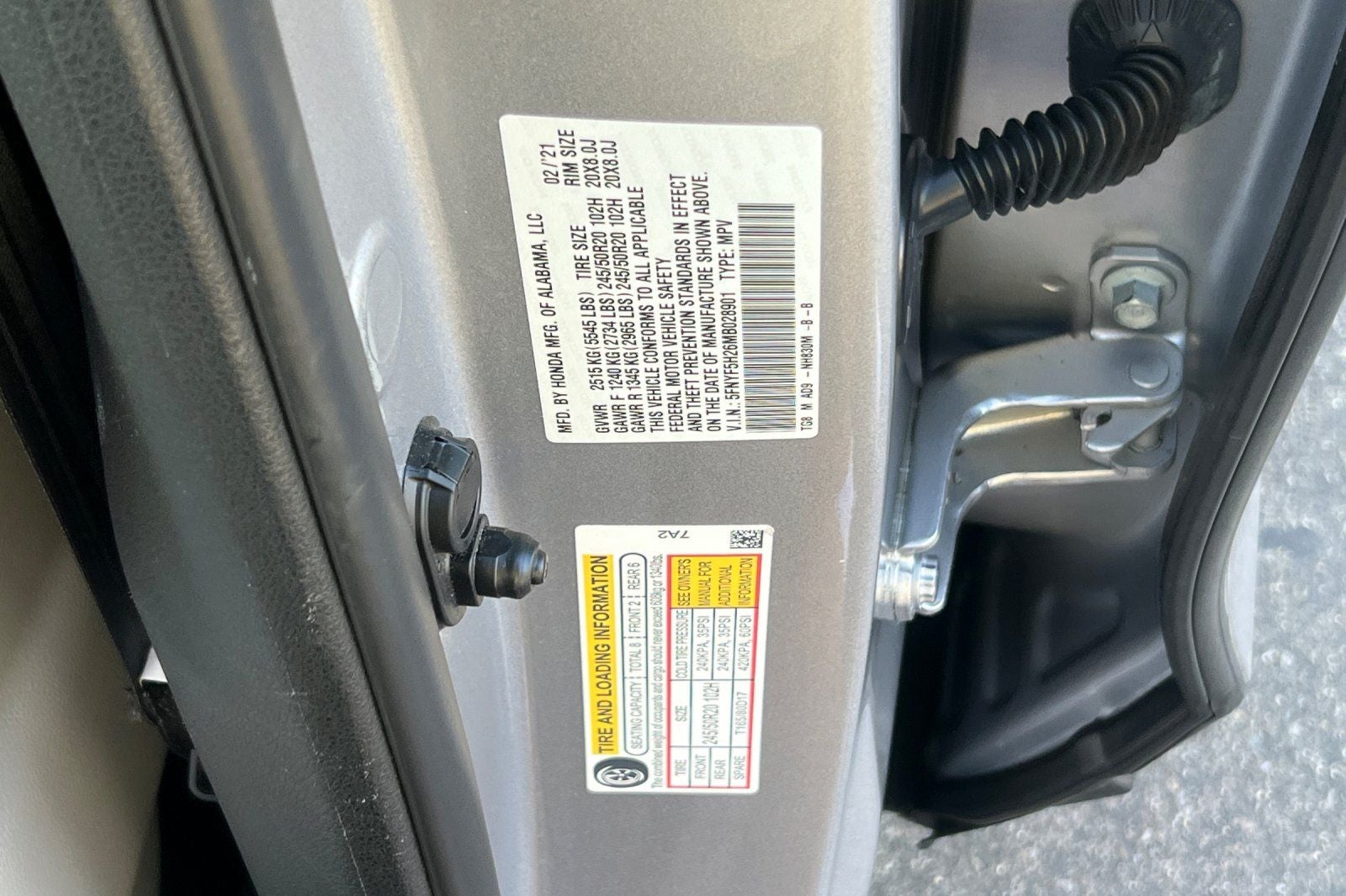 2021 Honda Pilot Special Edition