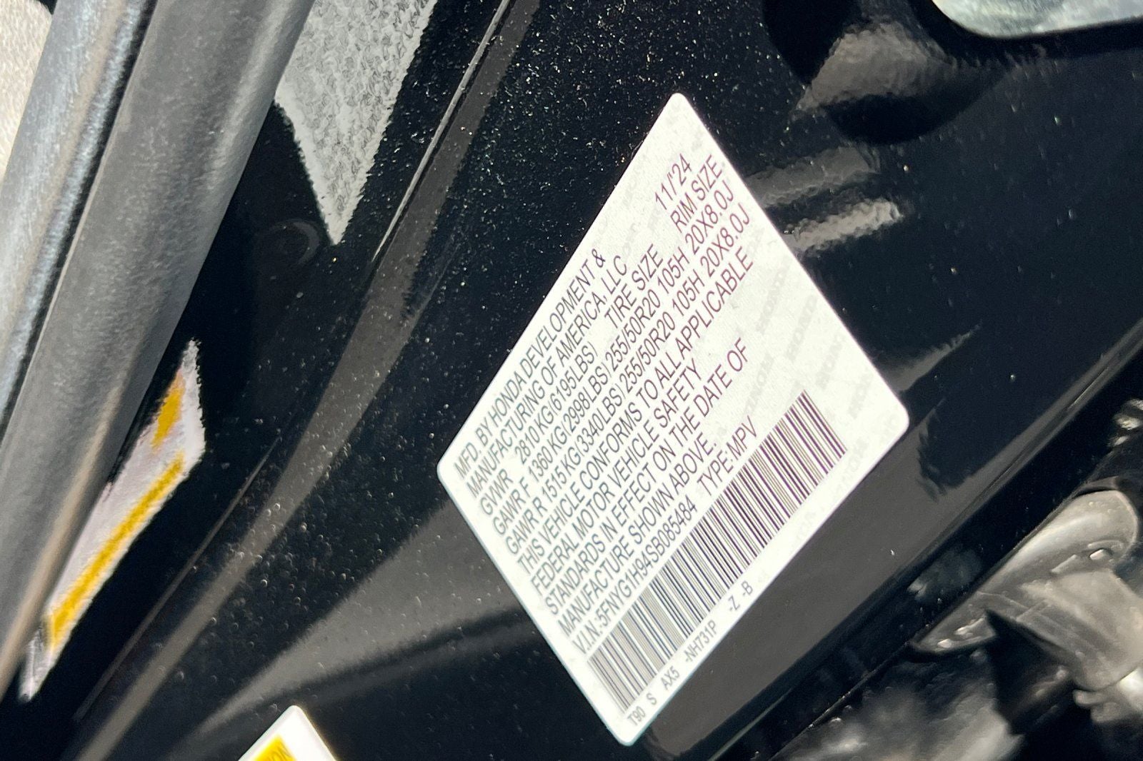 2025 Honda Pilot Black Edition
