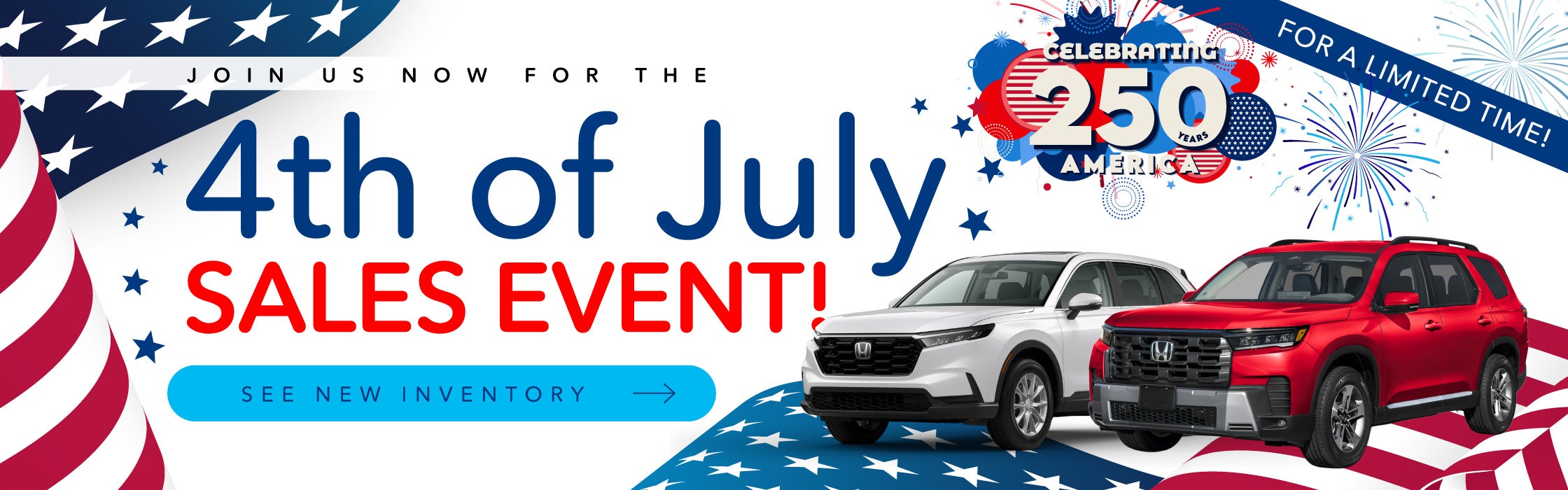 4th of July Sales Event