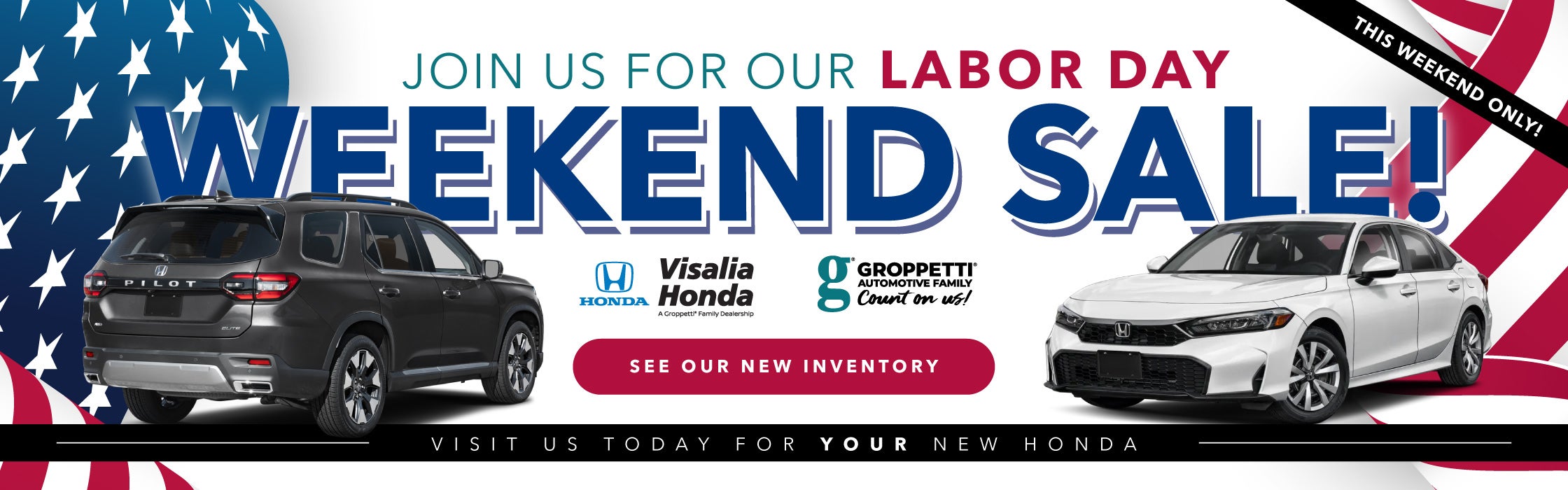 Labor Day Weekend Sale