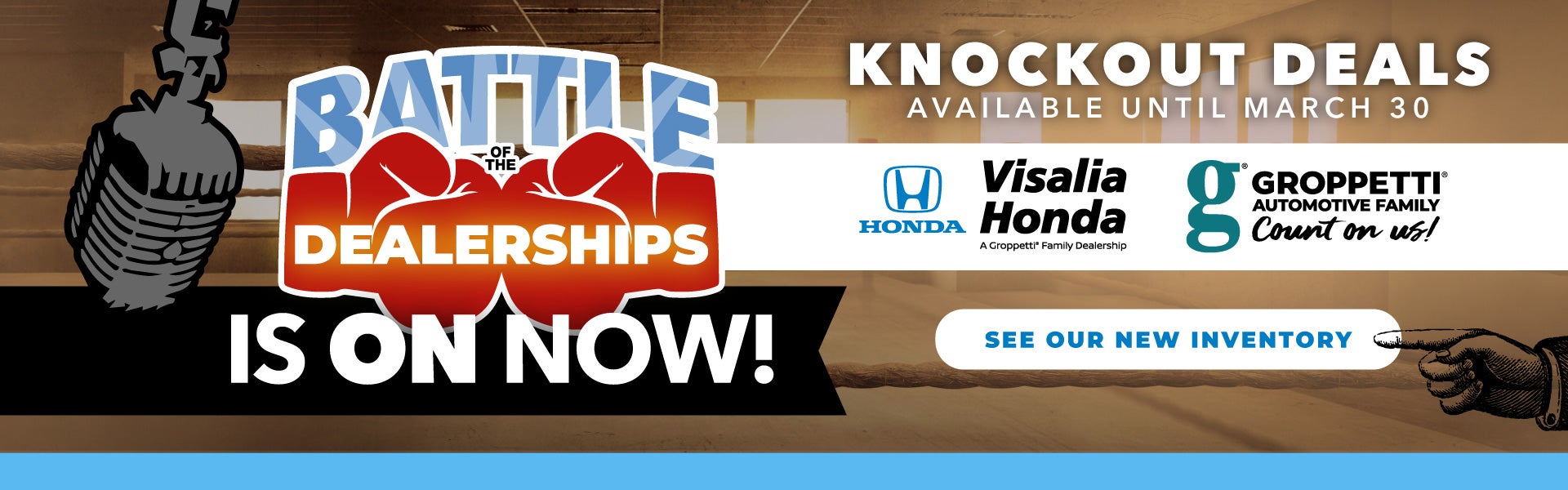 Battle of the Dealerships is ON NOW! Only at Visalia Honda!